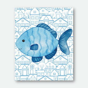 Pez azul